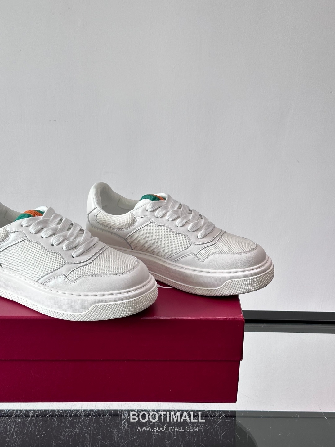 Gucci Screener Calfskin Low Sneakers with Web Stripe Double G Detail 구찌 스크리너 카프스킨 로우 스니커즈 웹 스트라이프 더블 G 디테일 3.5cm 7