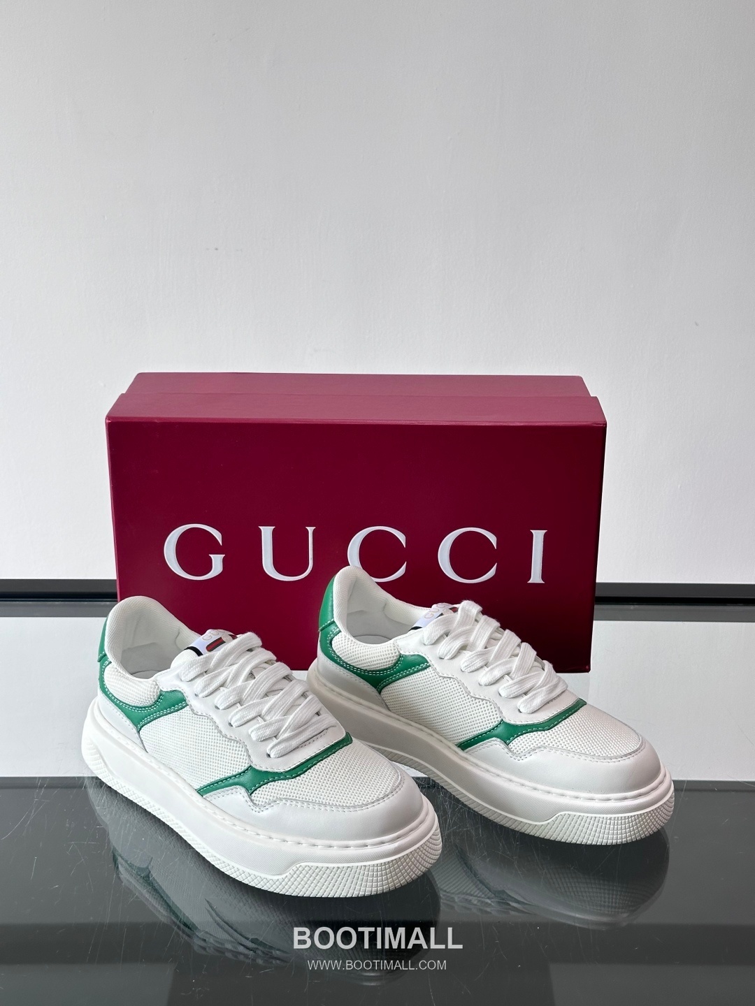 Gucci Screener Calfskin Low Sneakers with Web Stripe Double G Detail 구찌 스크리너 카프스킨 로우 스니커즈 웹 스트라이프 더블 G 디테일 3.5cm 5