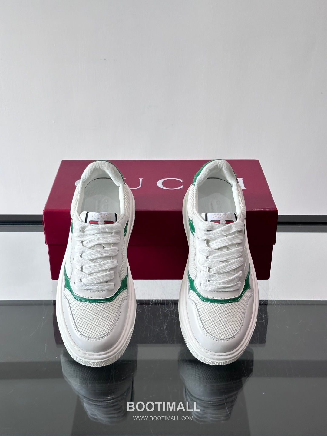 Gucci Screener Calfskin Low Sneakers with Web Stripe Double G Detail 구찌 스크리너 카프스킨 로우 스니커즈 웹 스트라이프 더블 G 디테일 3.5cm 6