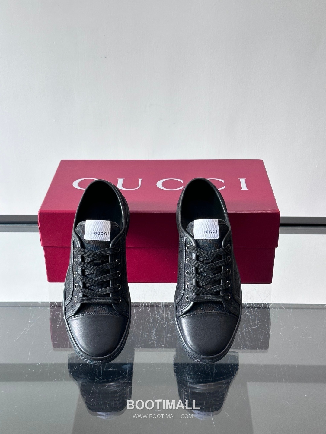 Gucci GG Embossed Calfskin Low Sneakers with Metal Eyelet Detail 구찌 GG 엠보싱 카프스킨 로우 스니커즈 메탈 아일렛 디테일 3.5cm 6
