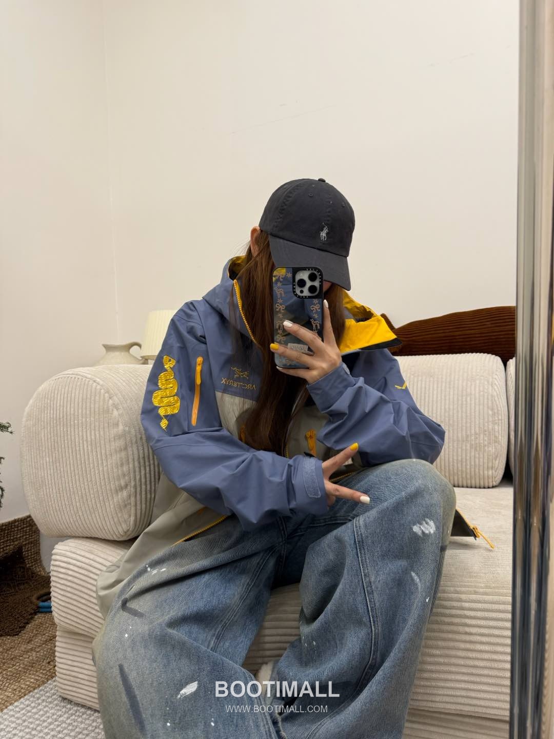 Arc’teryx SS25 Nylon Colorblock Zip Hooded Shell Jacket 아크테릭스 SS25 나일론 컬러블록 지퍼 후디드 쉘 재킷 830780880 1