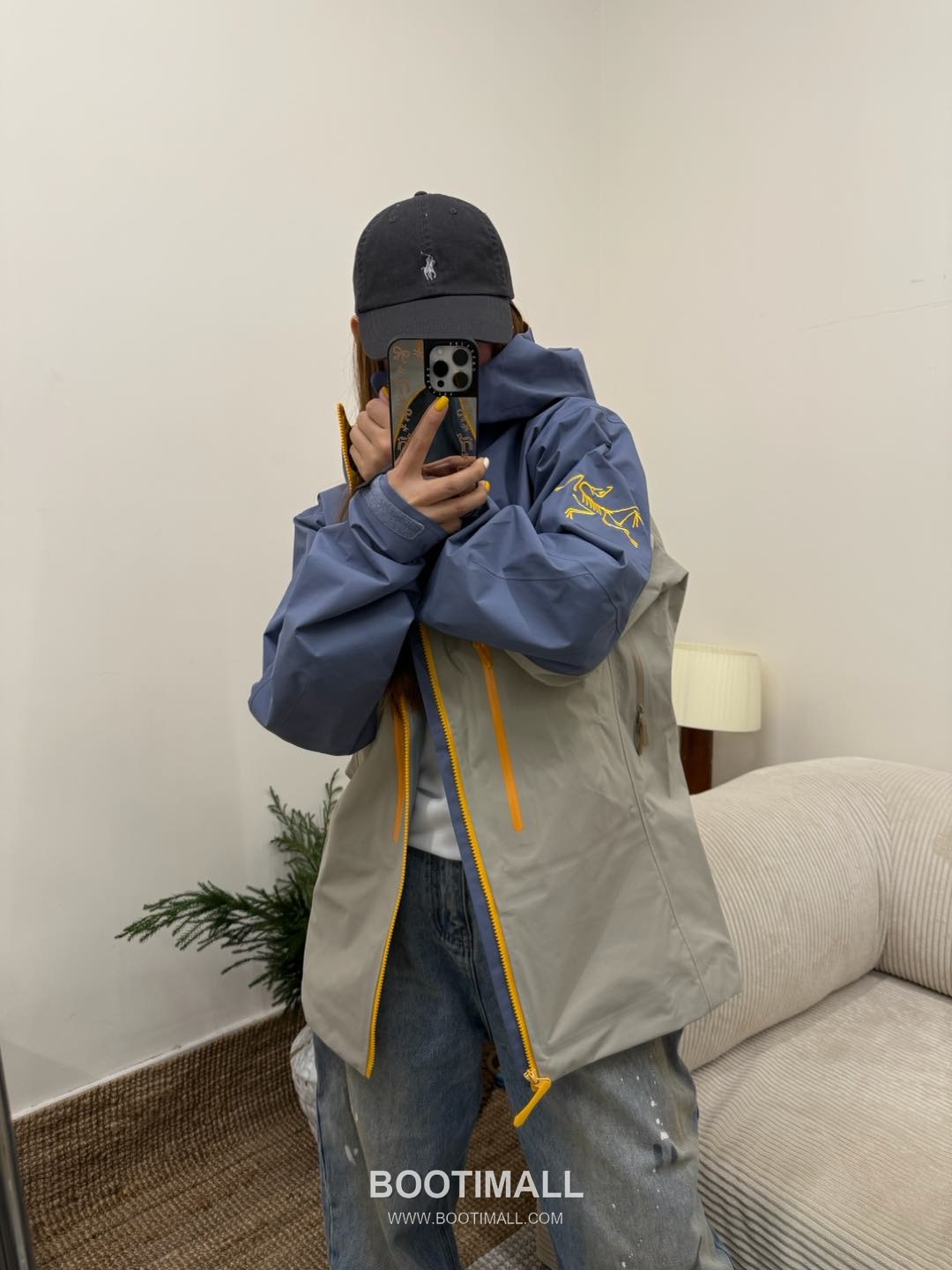 Arc’teryx SS25 Nylon Colorblock Zip Hooded Shell Jacket 아크테릭스 SS25 나일론 컬러블록 지퍼 후디드 쉘 재킷 830780880 4