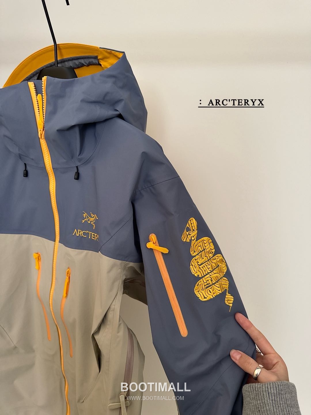 Arc’teryx SS25 Nylon Colorblock Zip Hooded Shell Jacket 아크테릭스 SS25 나일론 컬러블록 지퍼 후디드 쉘 재킷 830780880 13