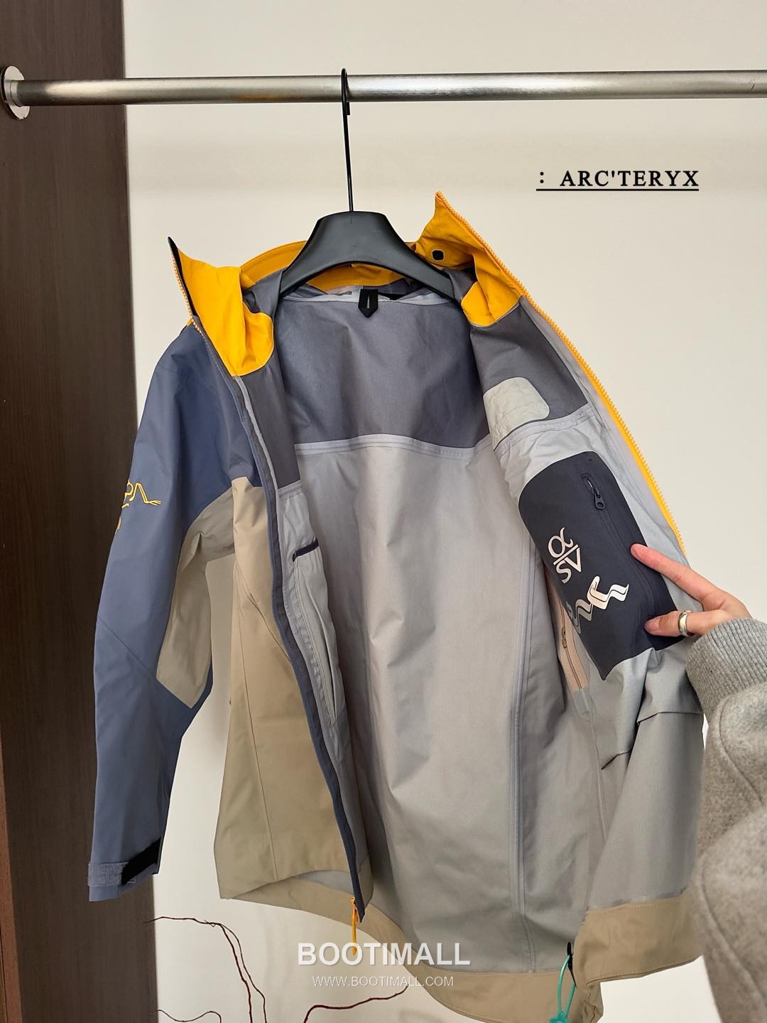 Arc’teryx SS25 Nylon Colorblock Zip Hooded Shell Jacket 아크테릭스 SS25 나일론 컬러블록 지퍼 후디드 쉘 재킷 830780880 18