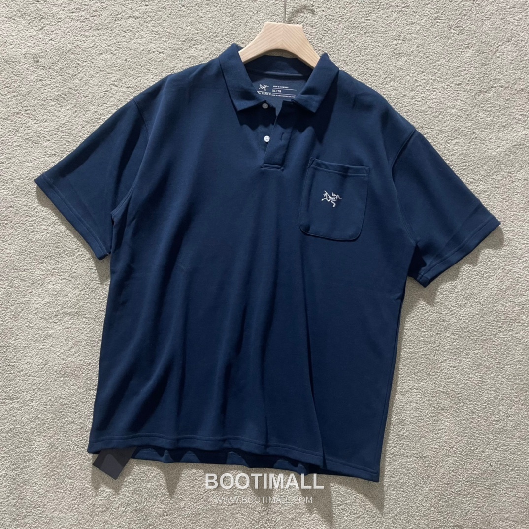 Arc’teryx SS26 Cotton Piqué Logo Short Sleeve Polo Shirt 아크테릭스 SS26 코튼 피케 로고 반팔 폴로 셔츠 1