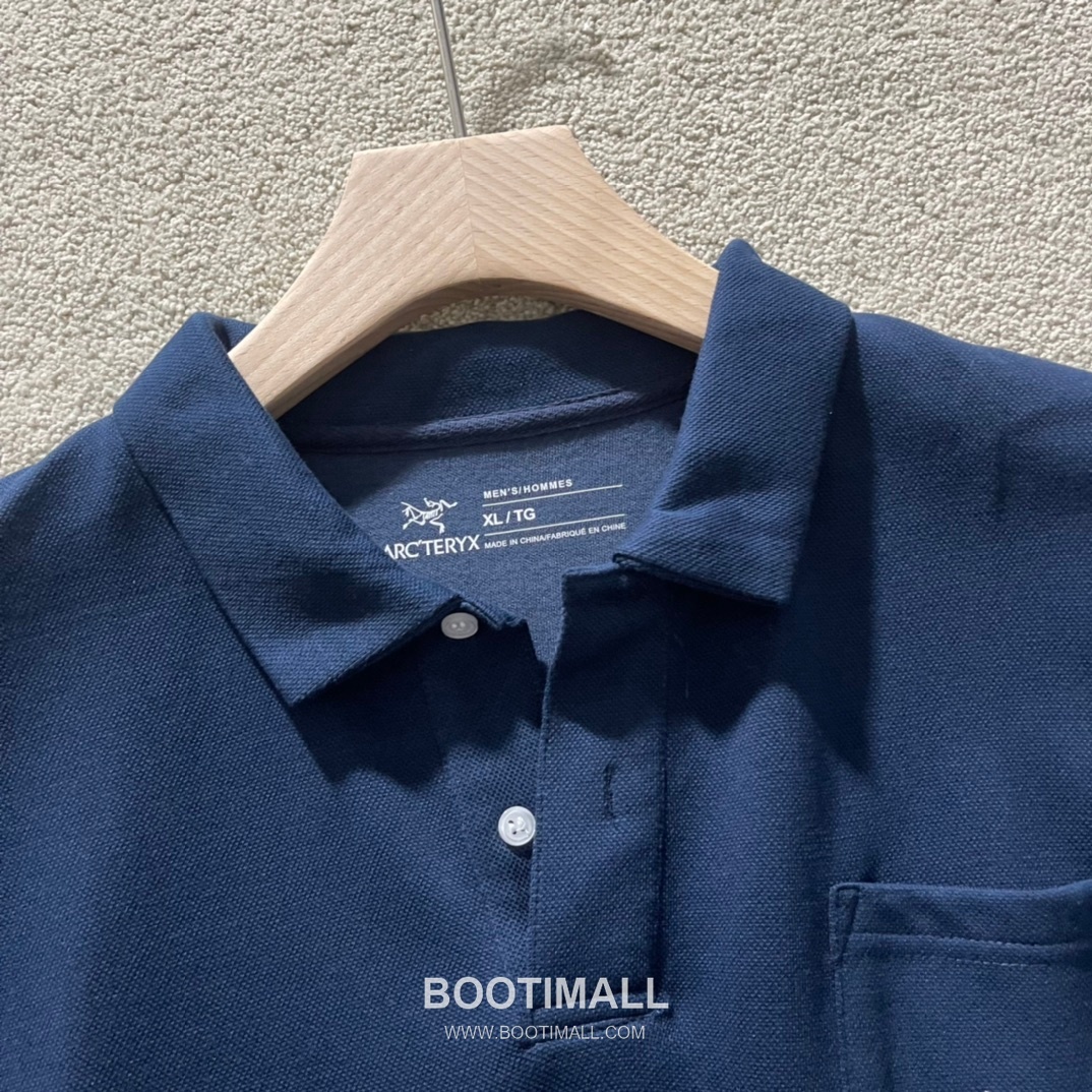 Arc’teryx SS26 Cotton Piqué Logo Short Sleeve Polo Shirt 아크테릭스 SS26 코튼 피케 로고 반팔 폴로 셔츠 3