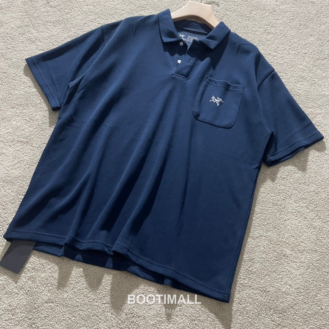 Arc’teryx SS26 Cotton Piqué Logo Short Sleeve Polo Shirt 아크테릭스 SS26 코튼 피케 로고 반팔 폴로 셔츠 7