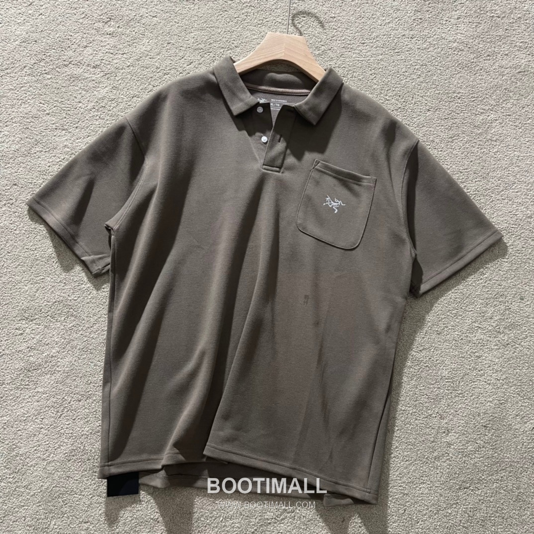 Arc’teryx SS26 Cotton Piqué Logo Short Sleeve Polo Shirt 아크테릭스 SS26 코튼 피케 로고 반팔 폴로 셔츠 1