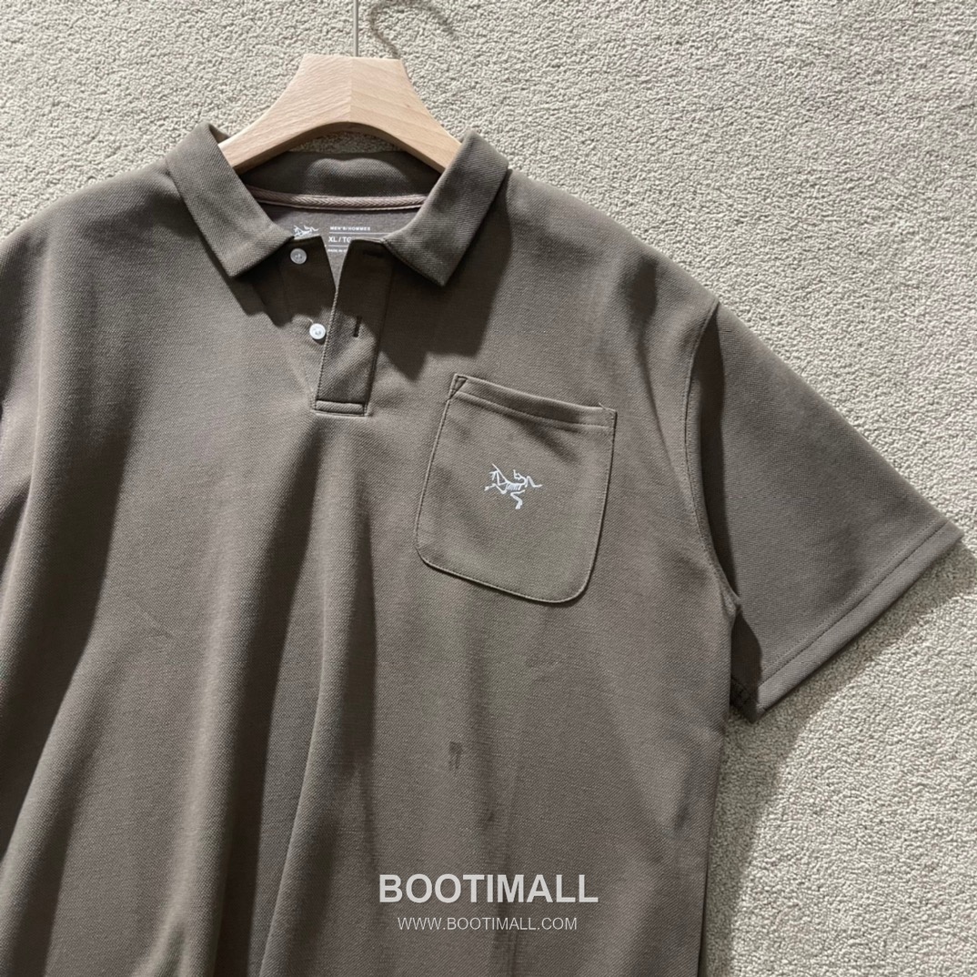 Arc’teryx SS26 Cotton Piqué Logo Short Sleeve Polo Shirt 아크테릭스 SS26 코튼 피케 로고 반팔 폴로 셔츠 2