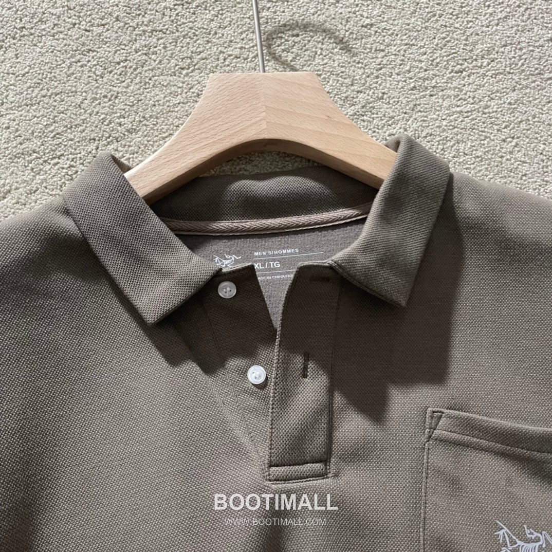 Arc’teryx SS26 Cotton Piqué Logo Short Sleeve Polo Shirt 아크테릭스 SS26 코튼 피케 로고 반팔 폴로 셔츠 3