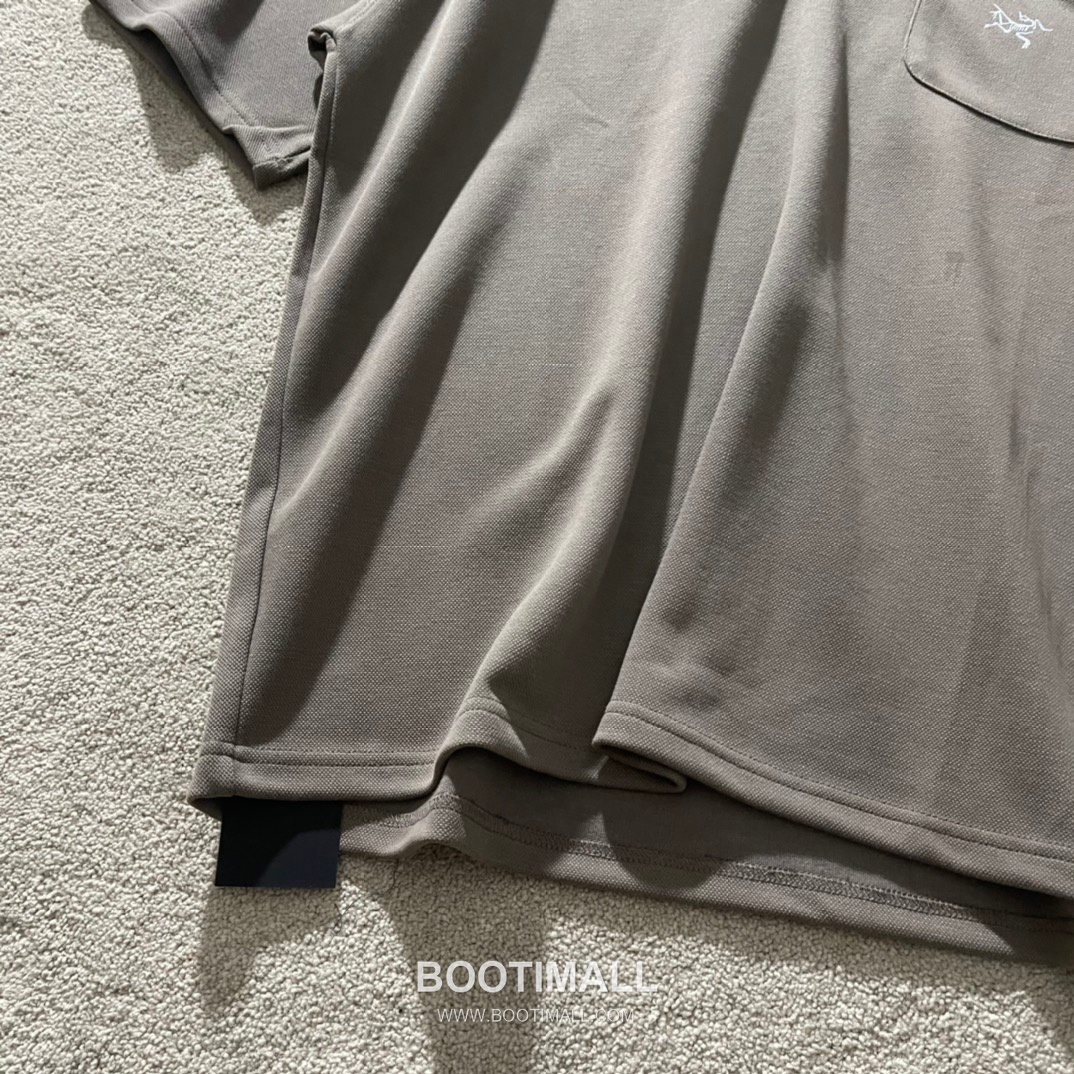 Arc’teryx SS26 Cotton Piqué Logo Short Sleeve Polo Shirt 아크테릭스 SS26 코튼 피케 로고 반팔 폴로 셔츠 5