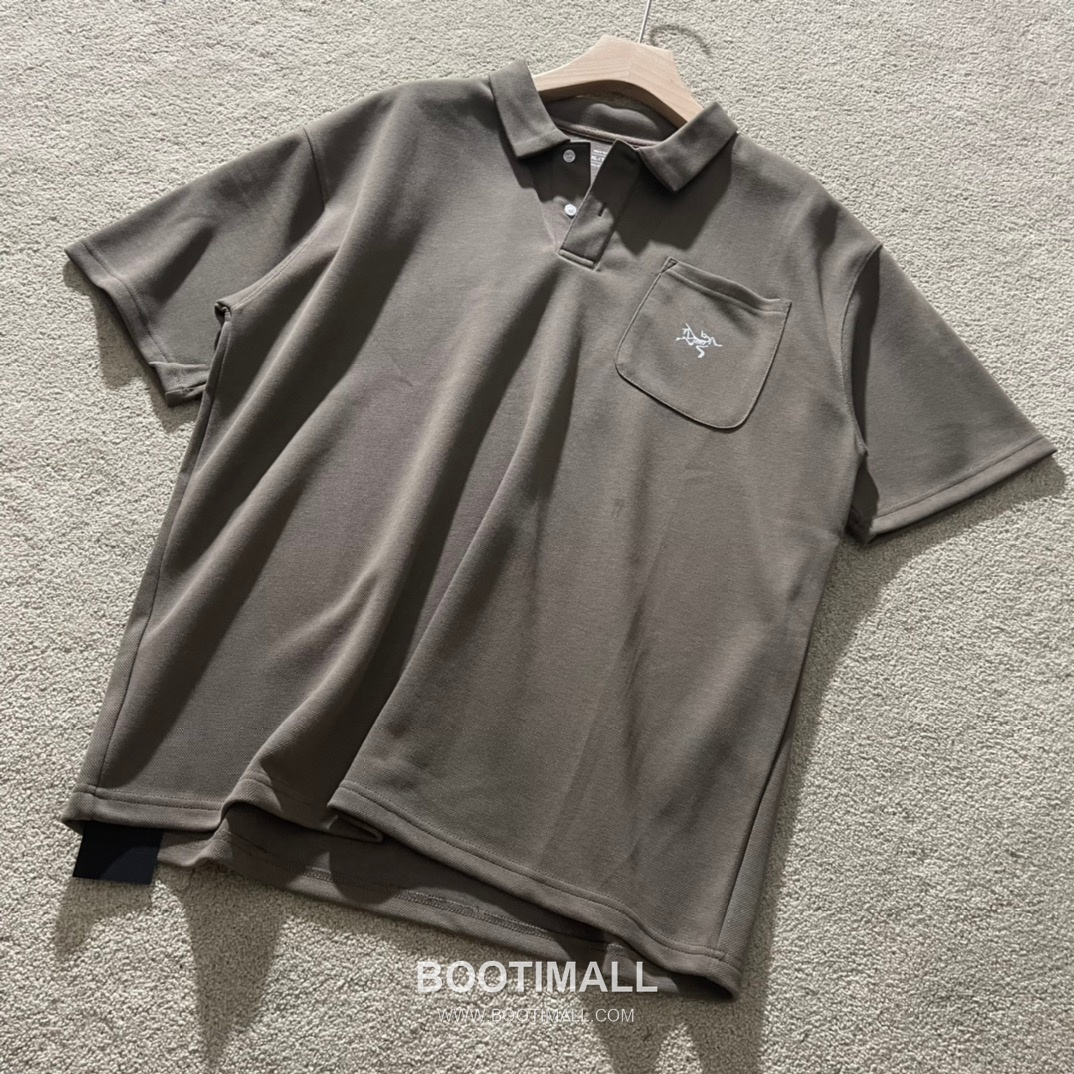 Arc’teryx SS26 Cotton Piqué Logo Short Sleeve Polo Shirt 아크테릭스 SS26 코튼 피케 로고 반팔 폴로 셔츠 6