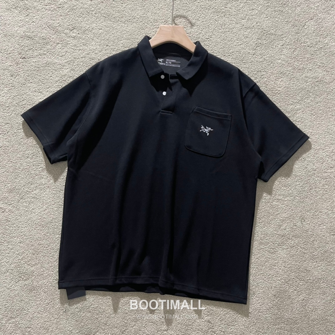 Arc’teryx SS26 Cotton Piqué Logo Short Sleeve Polo Shirt 아크테릭스 SS26 코튼 피케 로고 반팔 폴로 셔츠 1