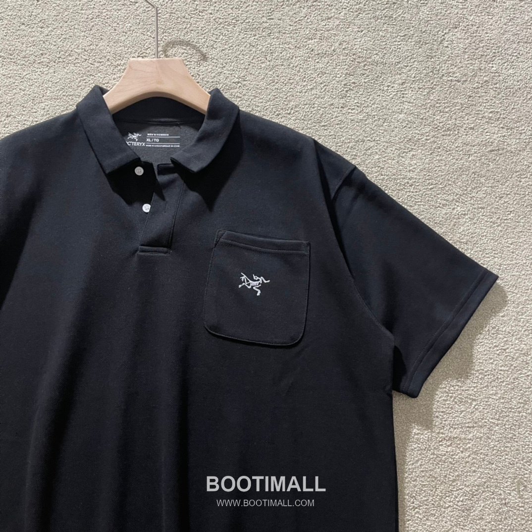 Arc’teryx SS26 Cotton Piqué Logo Short Sleeve Polo Shirt 아크테릭스 SS26 코튼 피케 로고 반팔 폴로 셔츠 2