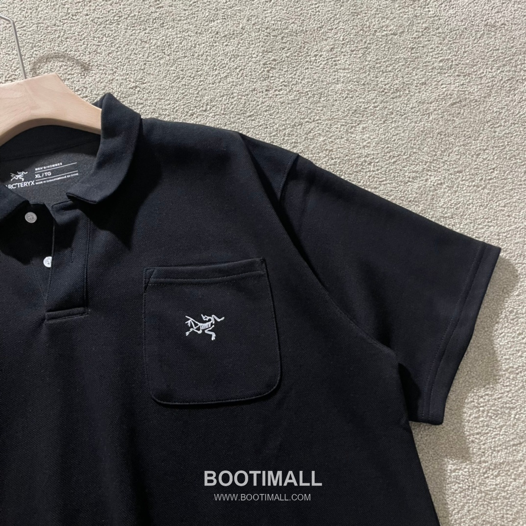 Arc’teryx SS26 Cotton Piqué Logo Short Sleeve Polo Shirt 아크테릭스 SS26 코튼 피케 로고 반팔 폴로 셔츠 4
