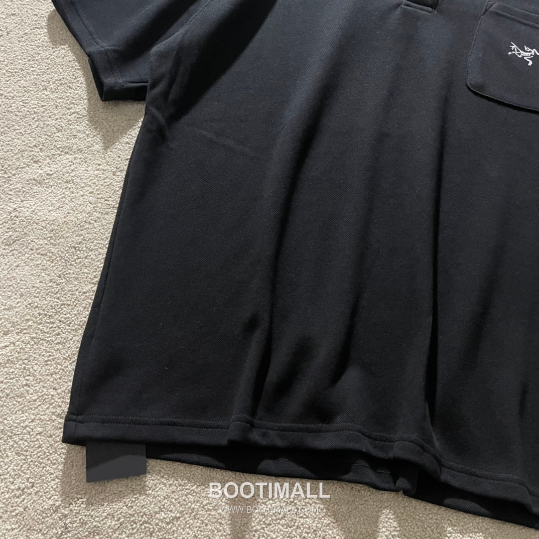 Arc’teryx SS26 Cotton Piqué Logo Short Sleeve Polo Shirt 아크테릭스 SS26 코튼 피케 로고 반팔 폴로 셔츠 5