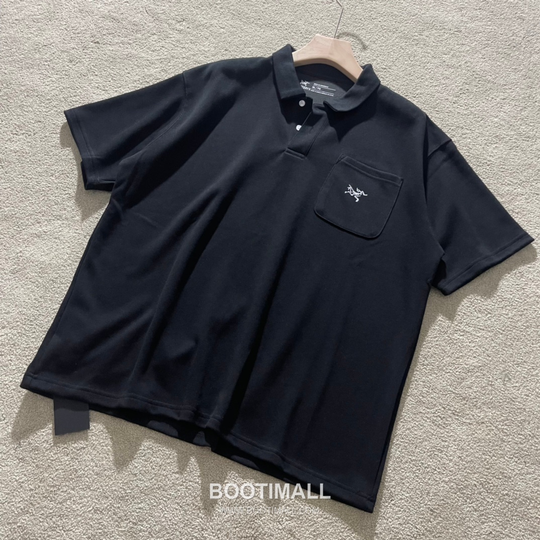 Arc’teryx SS26 Cotton Piqué Logo Short Sleeve Polo Shirt 아크테릭스 SS26 코튼 피케 로고 반팔 폴로 셔츠 6