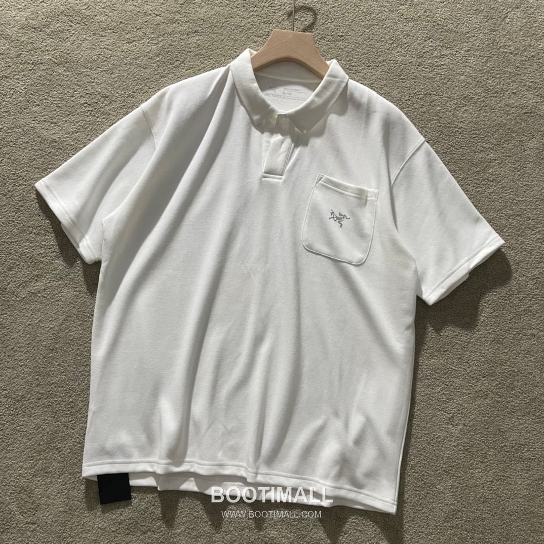 Arc’teryx SS26 Cotton Piqué Logo Short Sleeve Polo Shirt 아크테릭스 SS26 코튼 피케 로고 반팔 폴로 셔츠 1