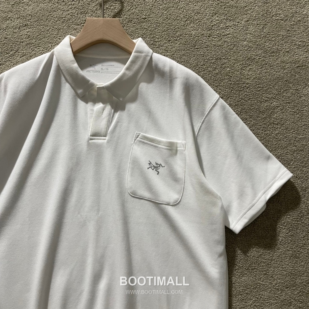 Arc’teryx SS26 Cotton Piqué Logo Short Sleeve Polo Shirt 아크테릭스 SS26 코튼 피케 로고 반팔 폴로 셔츠 2