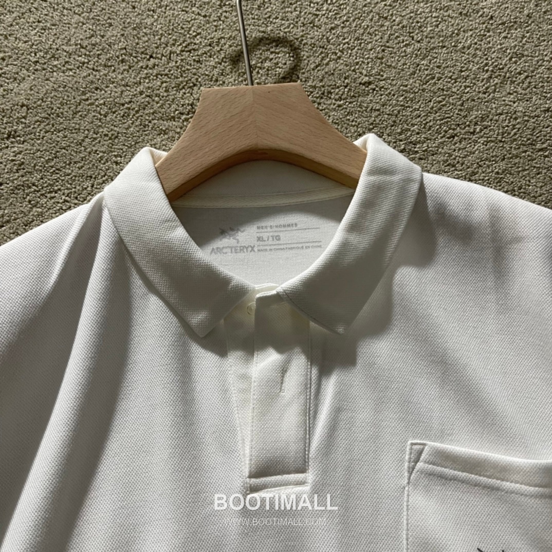 Arc’teryx SS26 Cotton Piqué Logo Short Sleeve Polo Shirt 아크테릭스 SS26 코튼 피케 로고 반팔 폴로 셔츠 3