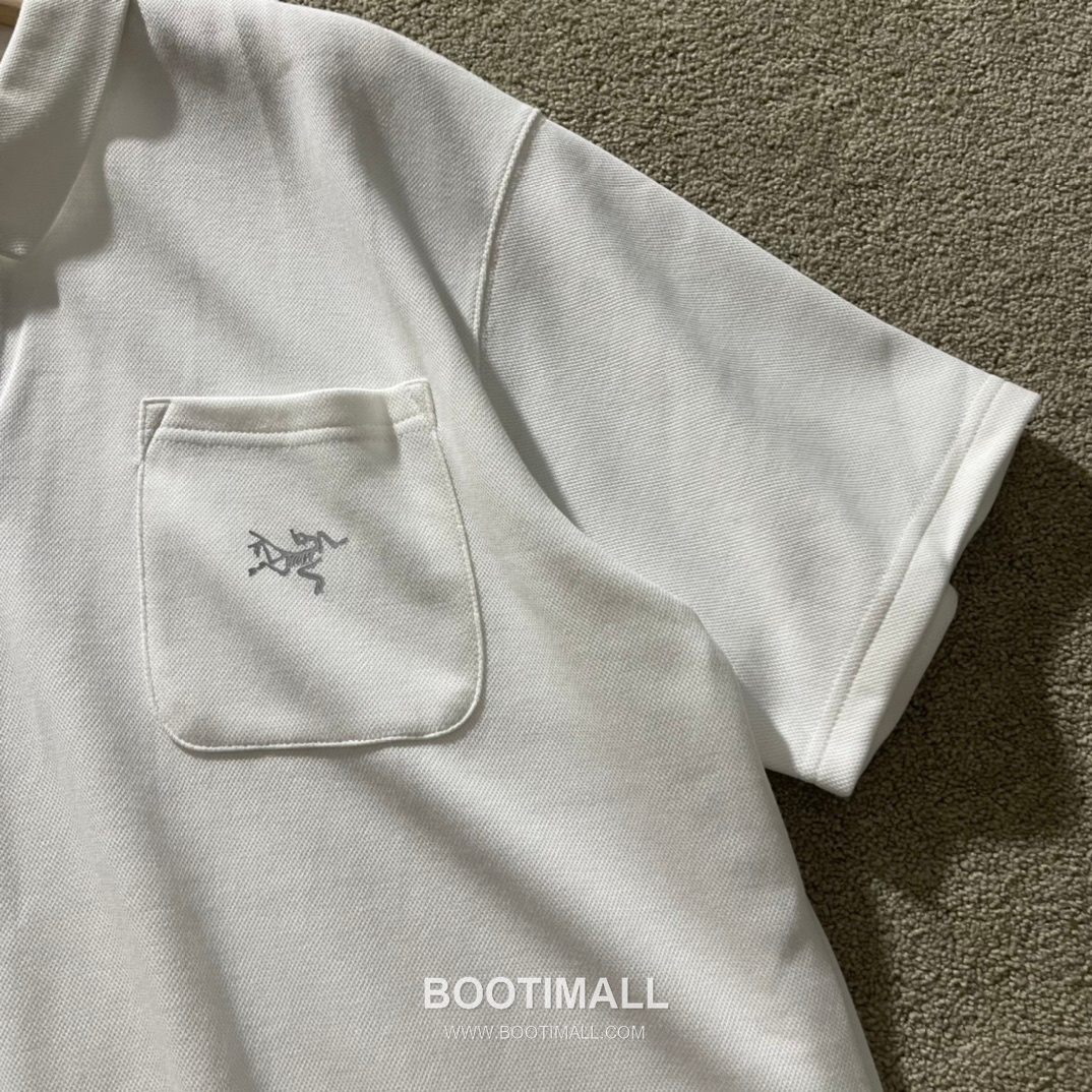 Arc’teryx SS26 Cotton Piqué Logo Short Sleeve Polo Shirt 아크테릭스 SS26 코튼 피케 로고 반팔 폴로 셔츠 4