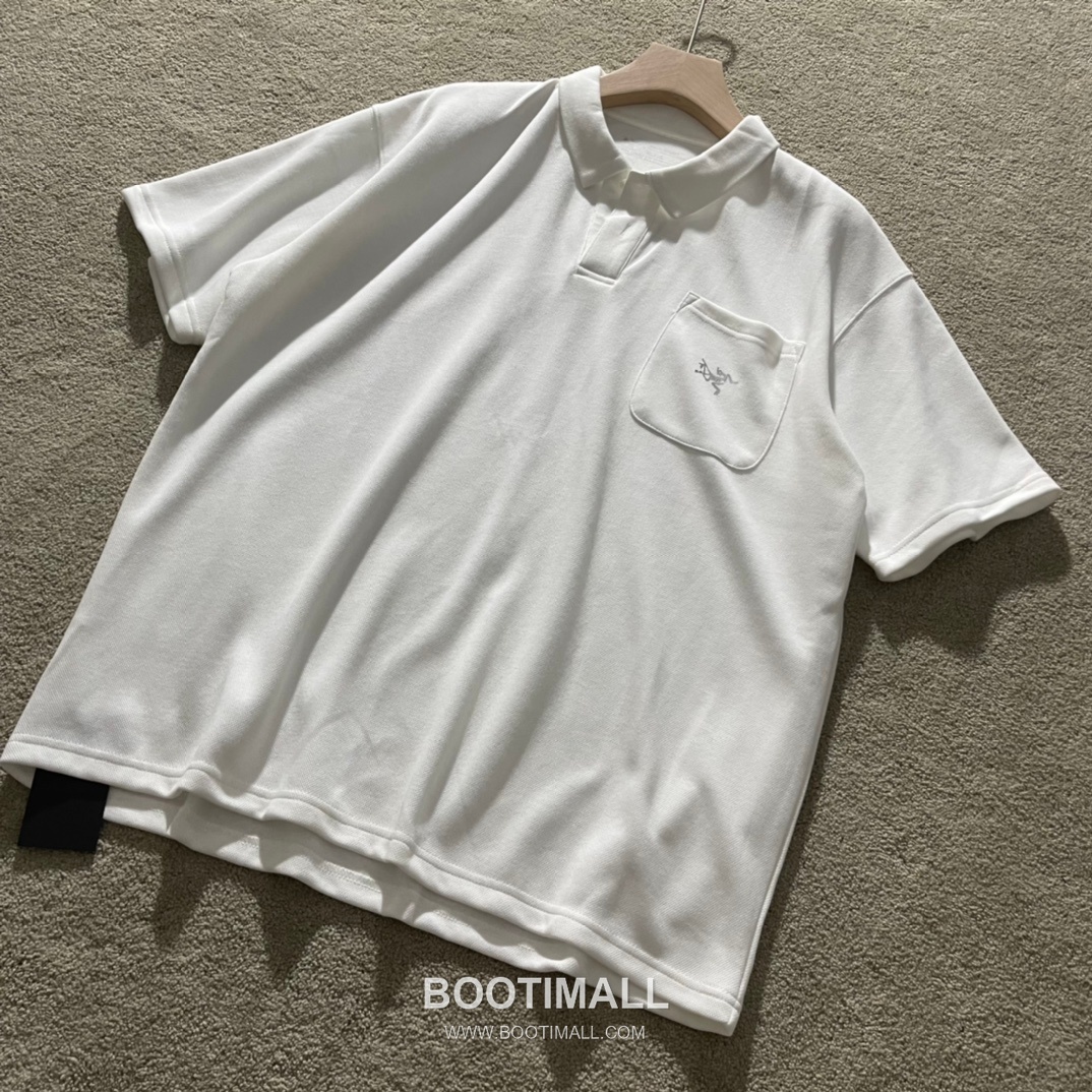 Arc’teryx SS26 Cotton Piqué Logo Short Sleeve Polo Shirt 아크테릭스 SS26 코튼 피케 로고 반팔 폴로 셔츠 7