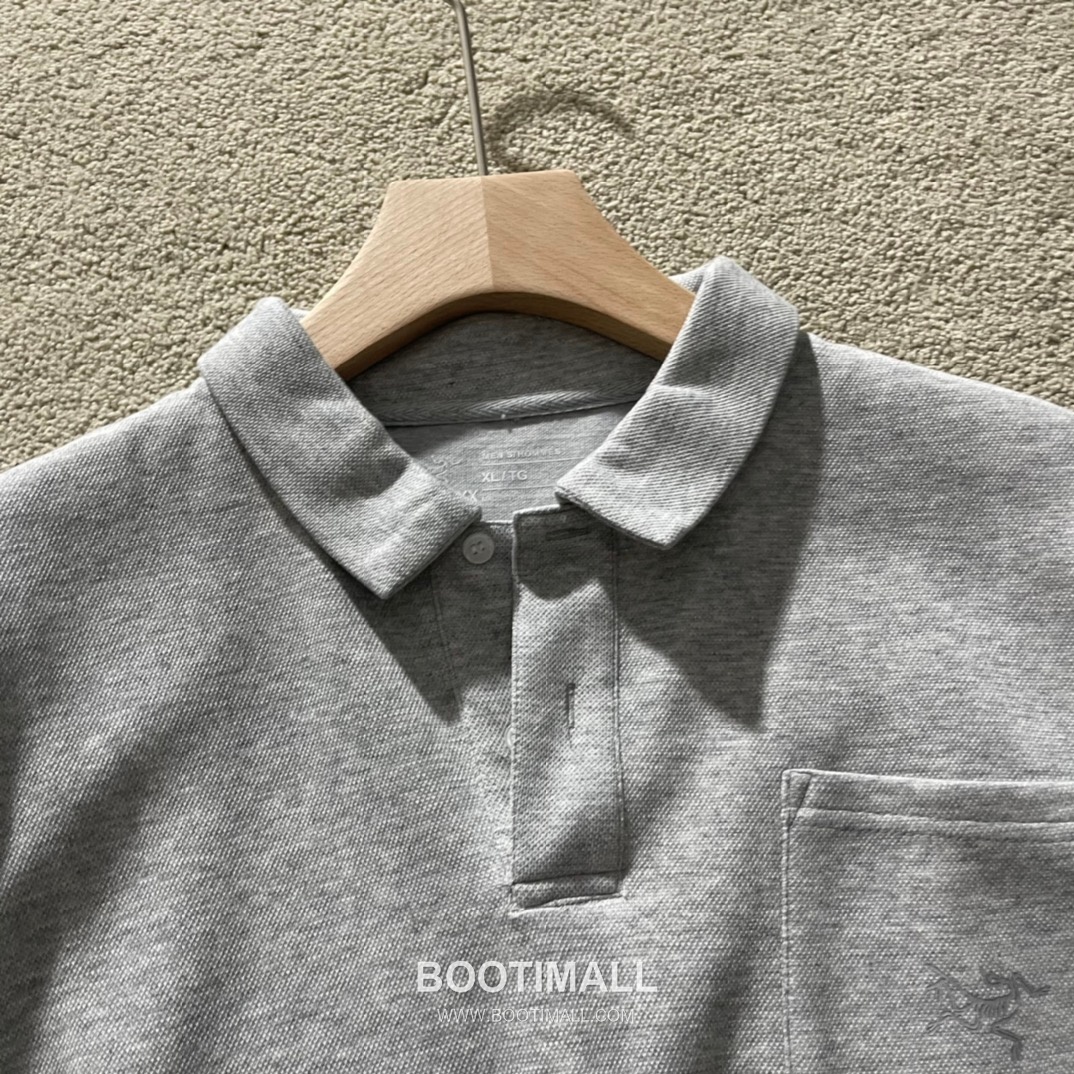 Arc’teryx SS26 Cotton Piqué Logo Short Sleeve Polo Shirt 아크테릭스 SS26 코튼 피케 로고 반팔 폴로 셔츠 3