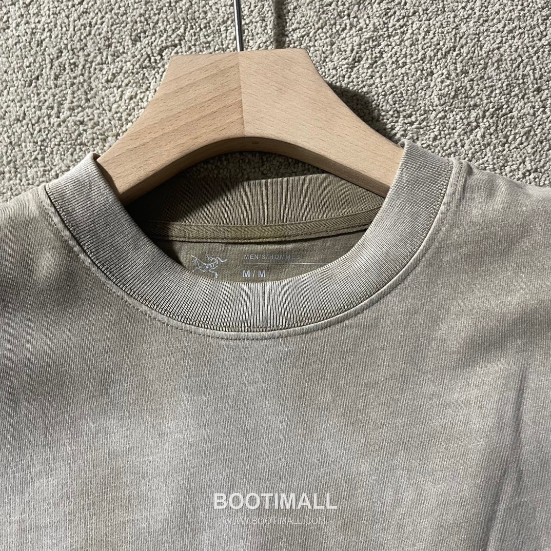 Arc’teryx SS24 Cotton Double Yarn Vintage Wash Pocket Logo Short Sleeve T-Shirt 아크테릭스 SS24 코튼 더블얀 빈티지 워싱 포켓 로고 반팔 티셔츠 3
