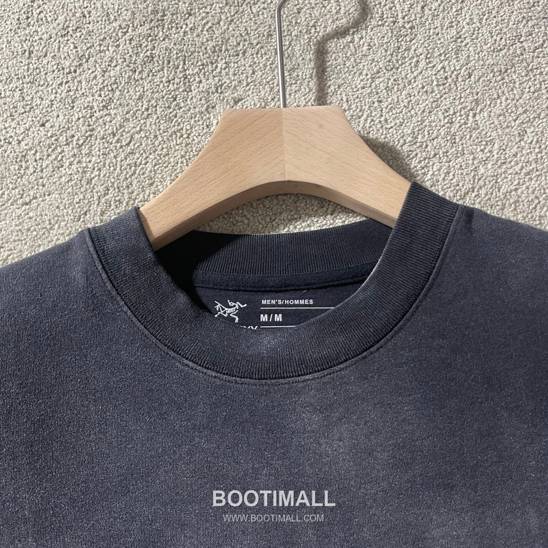 Arc’teryx SS24 Cotton Double Yarn Vintage Wash Pocket Logo Short Sleeve T-Shirt 아크테릭스 SS24 코튼 더블얀 빈티지 워싱 포켓 로고 반팔 티셔츠 3