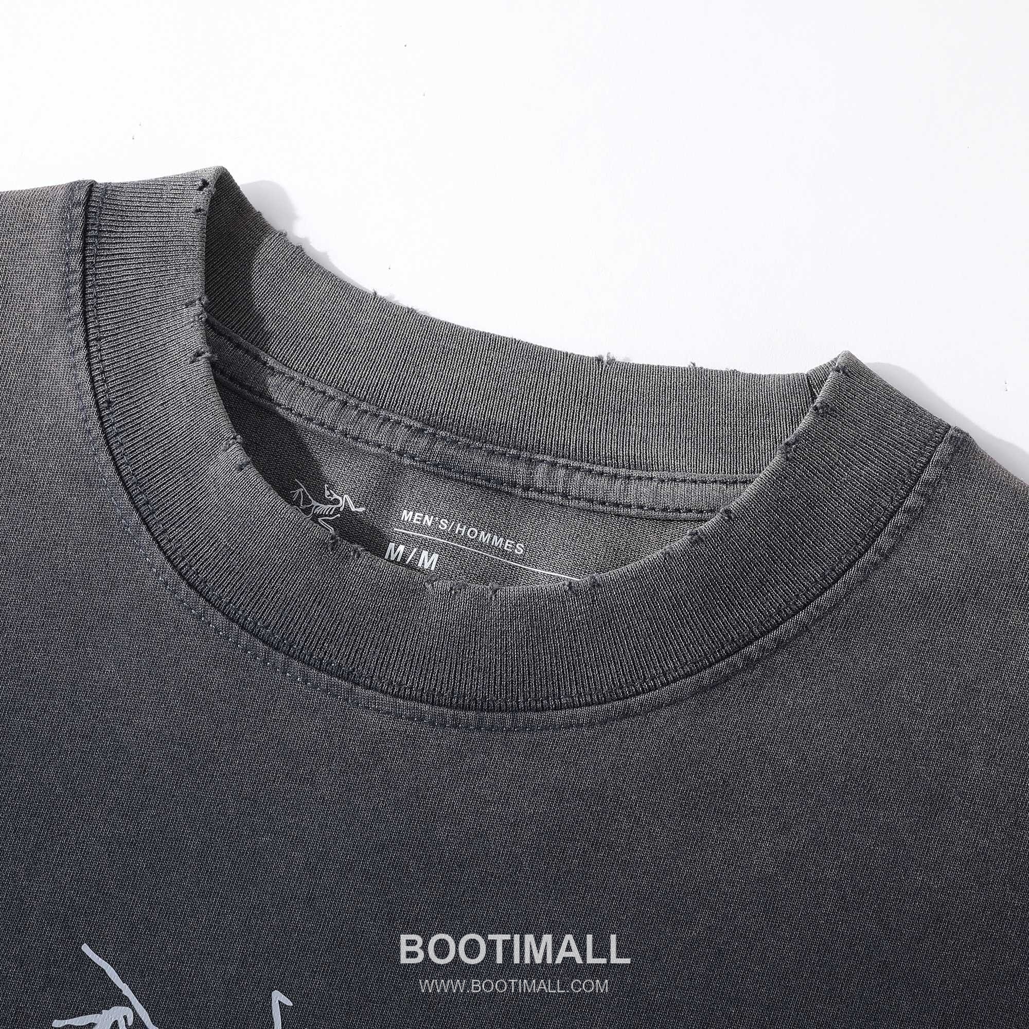 Arc’teryx SS25 Cotton Double Yarn Vintage Wash Logo Short Sleeve T-Shirt 아크테릭스 SS25 코튼 더블얀 빈티지 워싱 로고 반팔 티셔츠 3