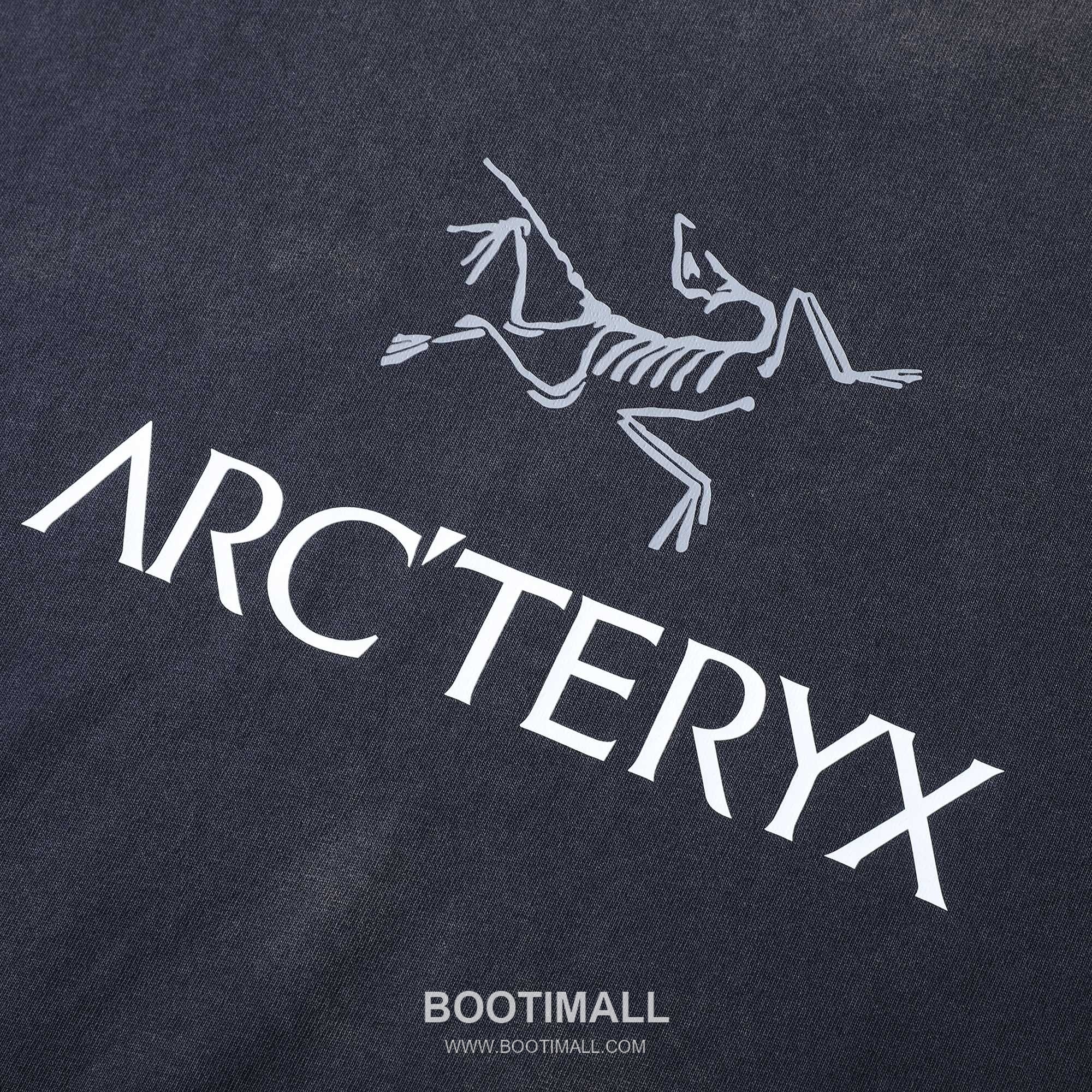 Arc’teryx SS25 Cotton Double Yarn Vintage Wash Logo Short Sleeve T-Shirt 아크테릭스 SS25 코튼 더블얀 빈티지 워싱 로고 반팔 티셔츠 5