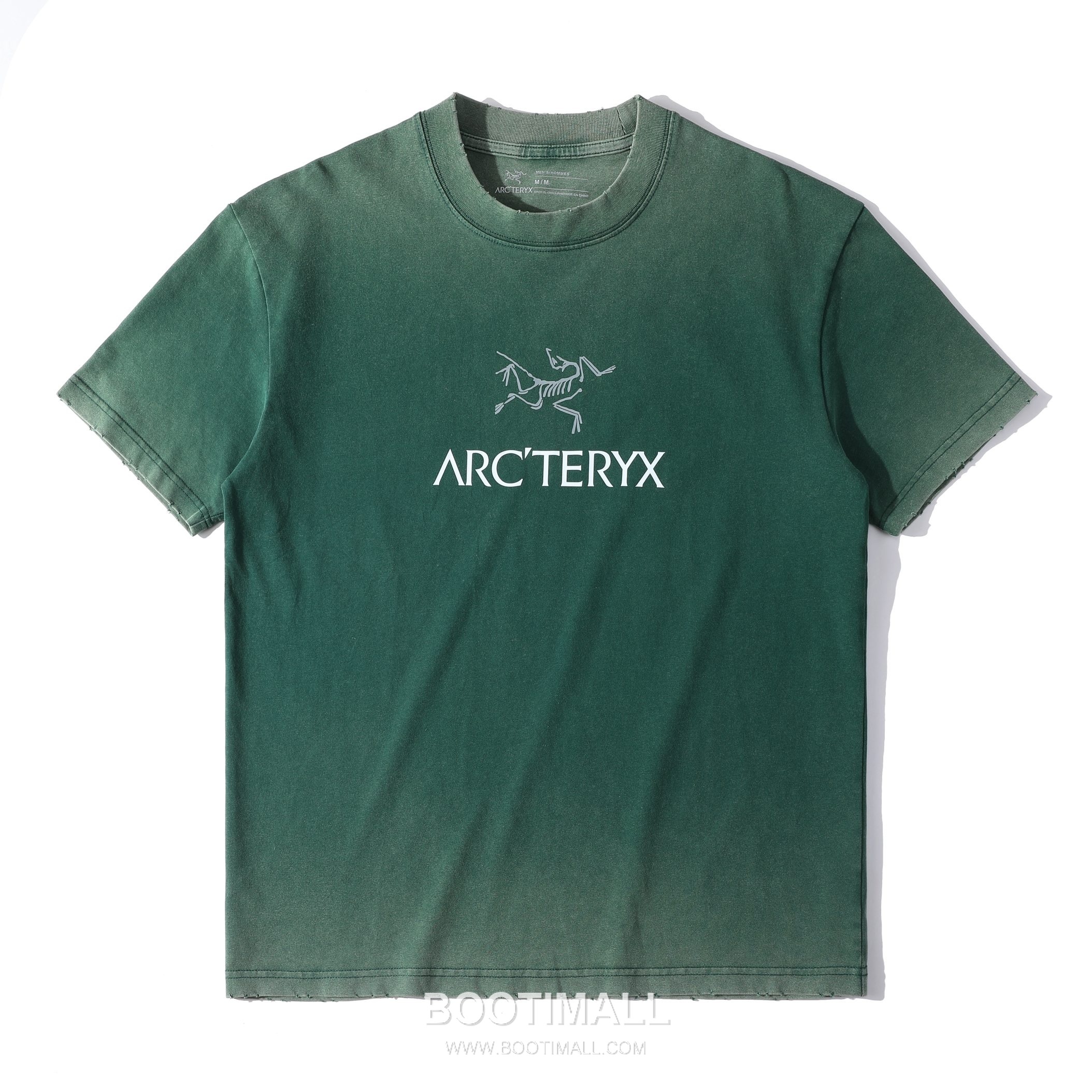 Arc’teryx SS25 Cotton Double Yarn Vintage Wash Logo Short Sleeve T-Shirt 아크테릭스 SS25 코튼 더블얀 빈티지 워싱 로고 반팔 티셔츠 1