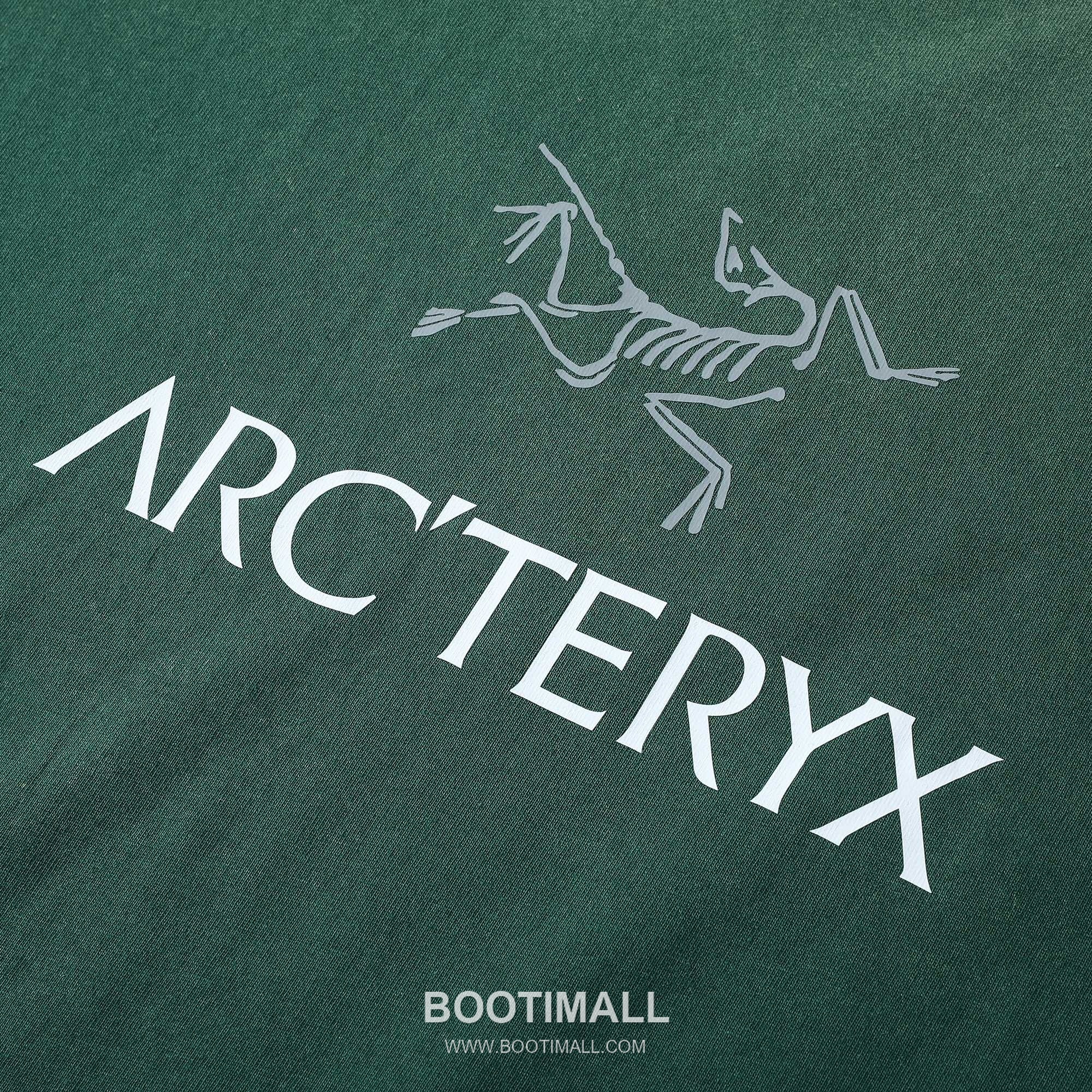 Arc’teryx SS25 Cotton Double Yarn Vintage Wash Logo Short Sleeve T-Shirt 아크테릭스 SS25 코튼 더블얀 빈티지 워싱 로고 반팔 티셔츠 5