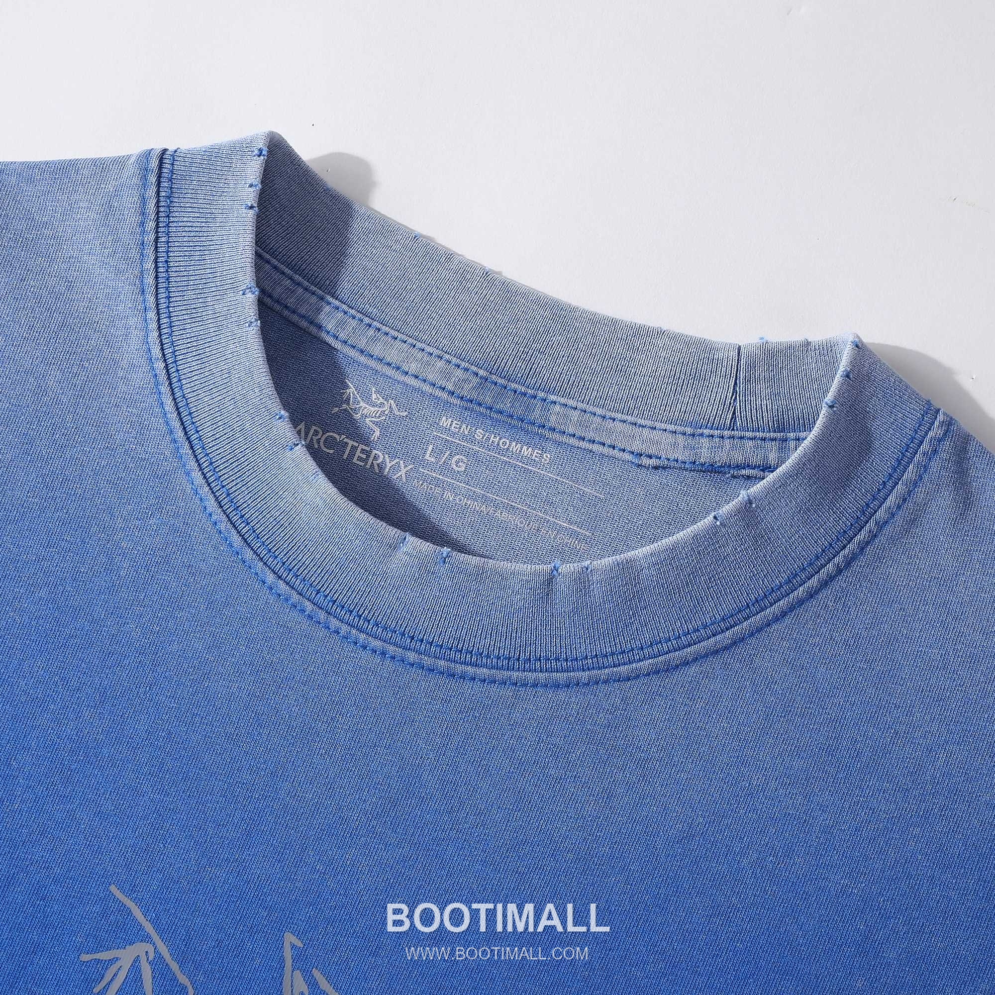 Arc’teryx SS25 Cotton Double Yarn Vintage Wash Logo Short Sleeve T-Shirt 아크테릭스 SS25 코튼 더블얀 빈티지 워싱 로고 반팔 티셔츠 3