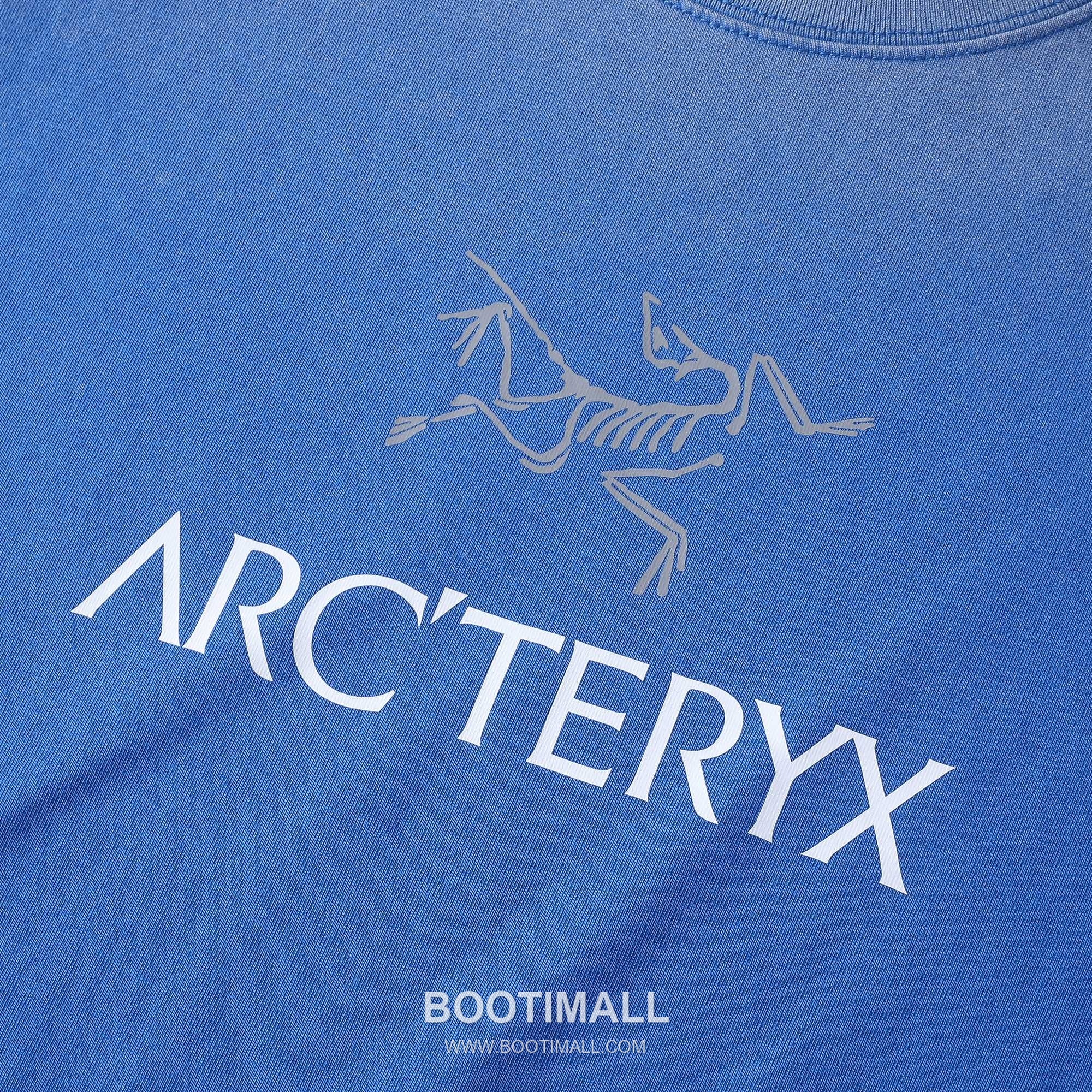 Arc’teryx SS25 Cotton Double Yarn Vintage Wash Logo Short Sleeve T-Shirt 아크테릭스 SS25 코튼 더블얀 빈티지 워싱 로고 반팔 티셔츠 5