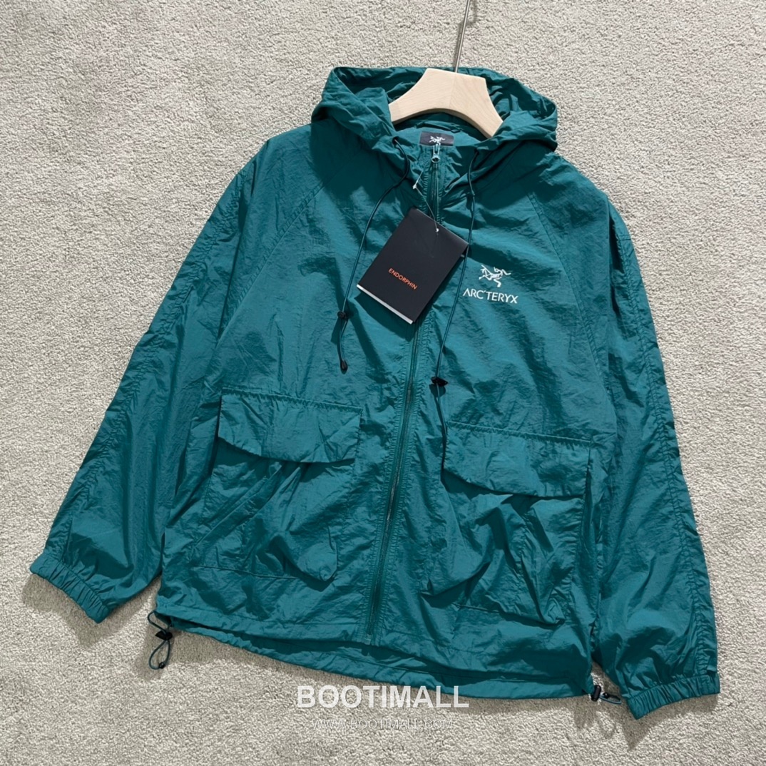 Arc’teryx SS25 Nylon UV Protection Quick-Dry Zip Hooded Skin Jacket 아크테릭스 SS25 나일론 UV차단 퀵드라이 지퍼 후디드 스킨 재킷 1