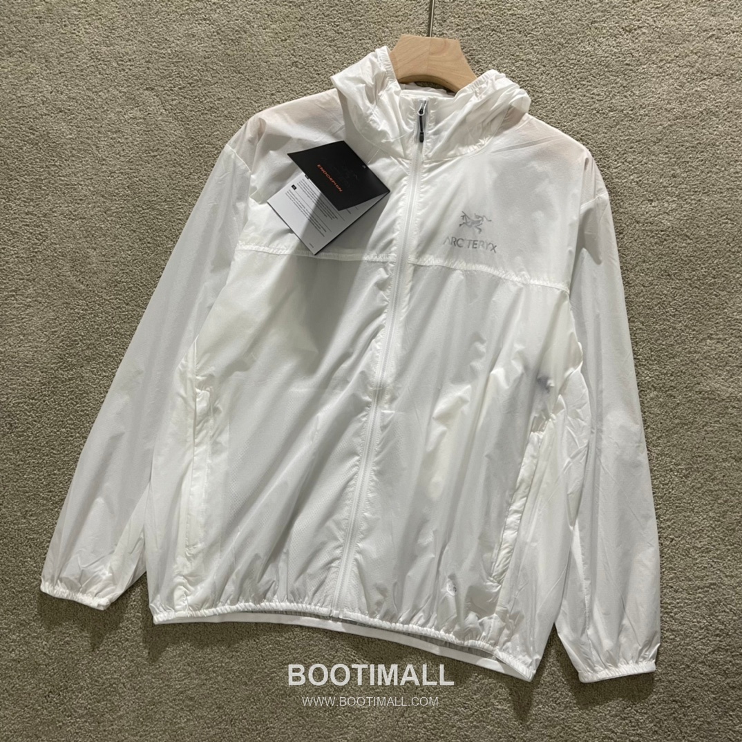 Arc’teryx SS25 Nylon UV Protection Quick-Dry Zip Hooded Skin Jacket 아크테릭스 SS25 나일론 UV차단 퀵드라이 지퍼 후디드 스킨 재킷 1