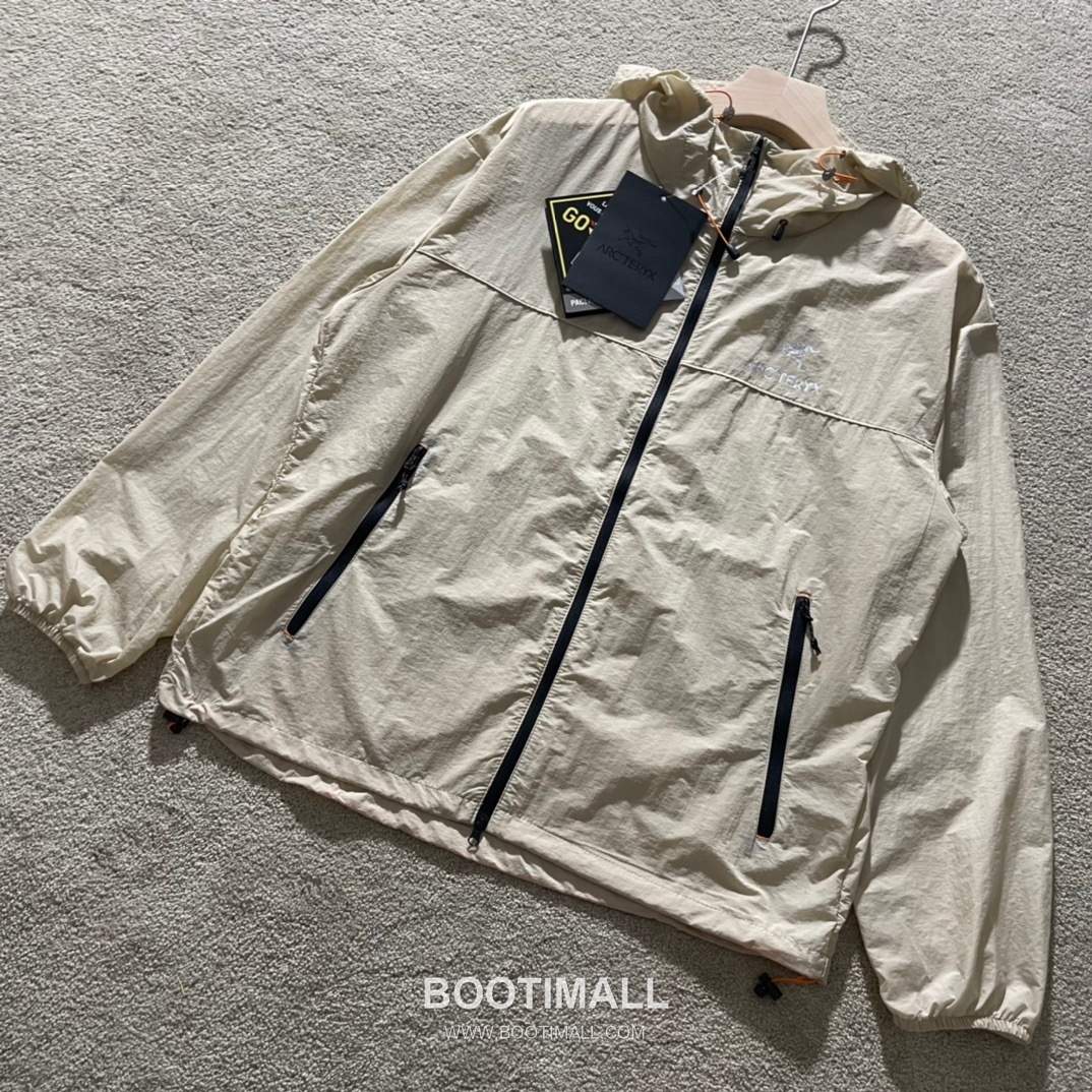 Arc’teryx SS25 Nylon UV Protection Water-Repellent Quick-Dry Zip Hooded Skin Jacket 아크테릭스 SS25 나일론 UV차단 발수 퀵드라이 지퍼 후디드 스킨 재킷 9