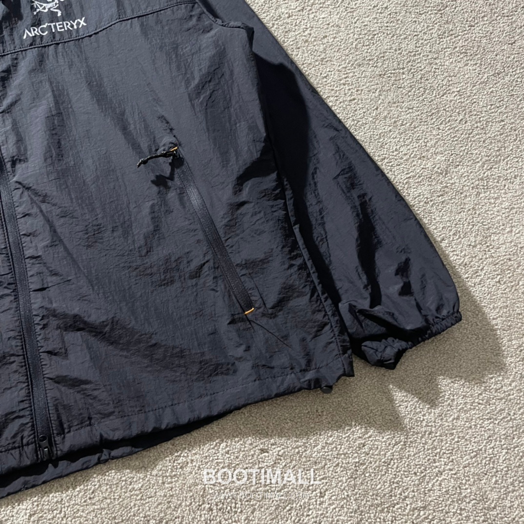 Arc’teryx SS25 Nylon UV Protection Water-Repellent Quick-Dry Zip Hooded Skin Jacket 아크테릭스 SS25 나일론 UV차단 발수 퀵드라이 지퍼 후디드 스킨 재킷 5