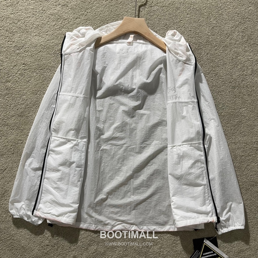 Arc’teryx SS25 Nylon UV Protection Water-Repellent Quick-Dry Zip Hooded Skin Jacket 아크테릭스 SS25 나일론 UV차단 발수 퀵드라이 지퍼 후디드 스킨 재킷 8