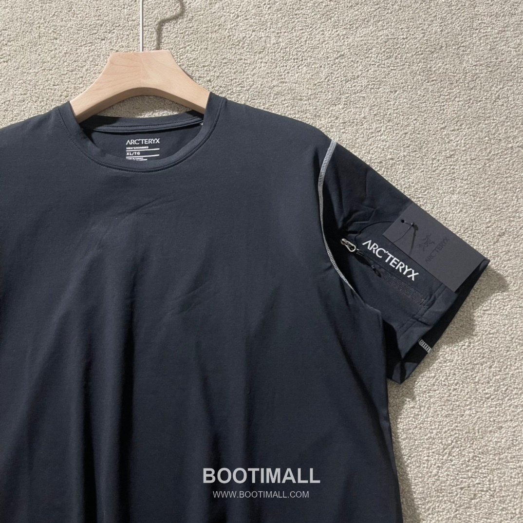 Arc’teryx SS24 Polyester Blend Colorblock Zip Pocket Quick-Dry Short Sleeve T-Shirt 아크테릭스 SS24 폴리에스터 혼방 컬러블록 지퍼포켓 퀵드라이 반팔 티셔츠 2