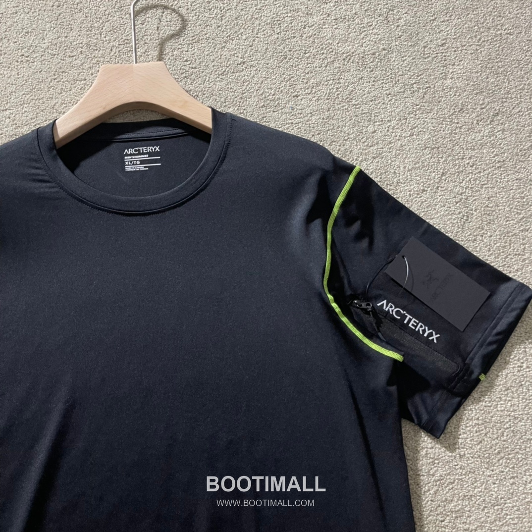 Arc’teryx SS24 Polyester Blend Colorblock Zip Pocket Quick-Dry Short Sleeve T-Shirt 아크테릭스 SS24 폴리에스터 혼방 컬러블록 지퍼포켓 퀵드라이 반팔 티셔츠 2