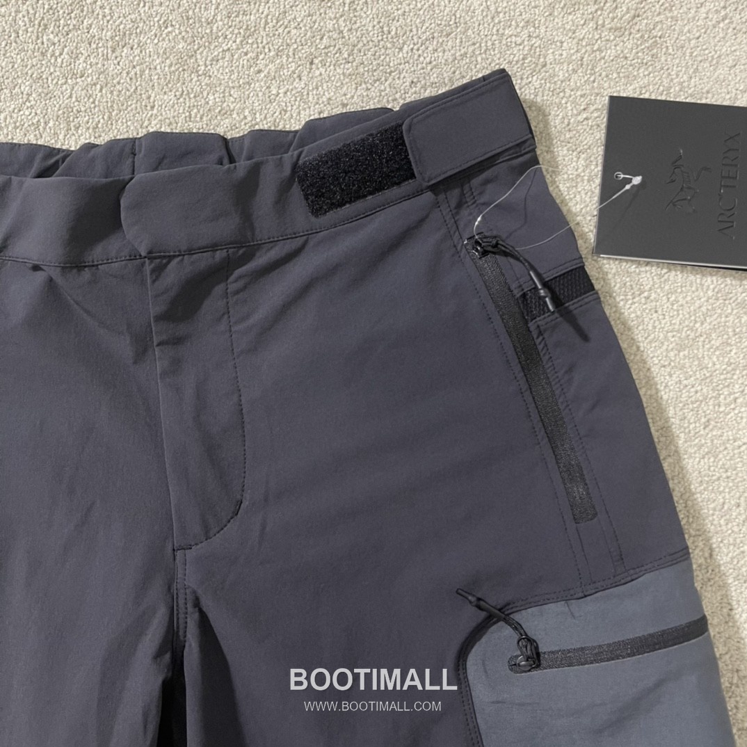 Arc’teryx System-A SS25 Nylon Blend Four-Way Stretch Water-Repellent Cargo Shorts 아크테릭스 시스템에이 SS25 나일론 혼방 4방향 스트레치 발수 카고 쇼츠 3