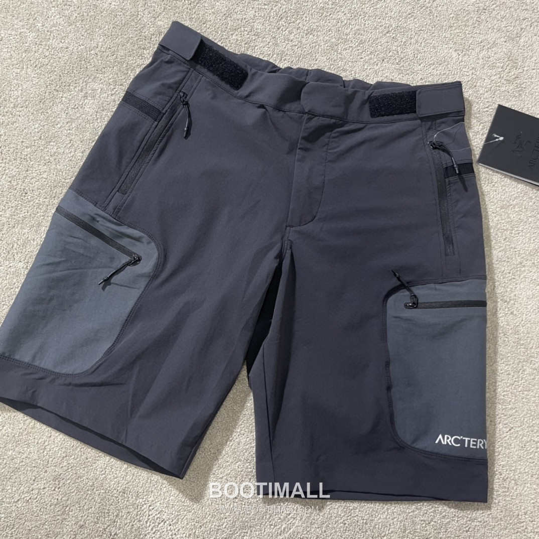 Arc’teryx System-A SS25 Nylon Blend Four-Way Stretch Water-Repellent Cargo Shorts 아크테릭스 시스템에이 SS25 나일론 혼방 4방향 스트레치 발수 카고 쇼츠 5
