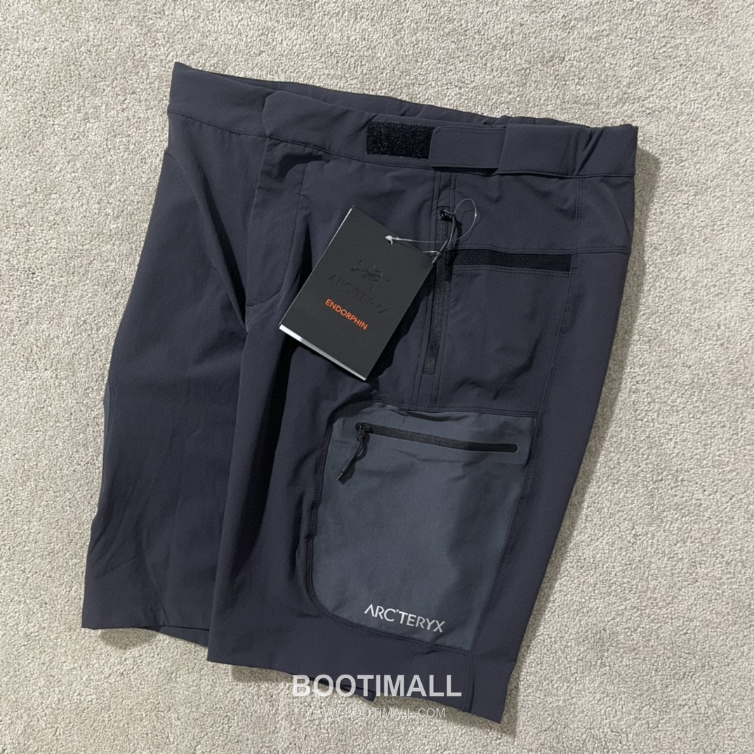 Arc’teryx System-A SS25 Nylon Blend Four-Way Stretch Water-Repellent Cargo Shorts 아크테릭스 시스템에이 SS25 나일론 혼방 4방향 스트레치 발수 카고 쇼츠 9