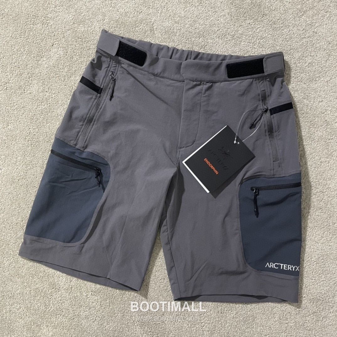 Arc’teryx System-A SS25 Nylon Blend Four-Way Stretch Water-Repellent Cargo Shorts 아크테릭스 시스템에이 SS25 나일론 혼방 4방향 스트레치 발수 카고 쇼츠 10