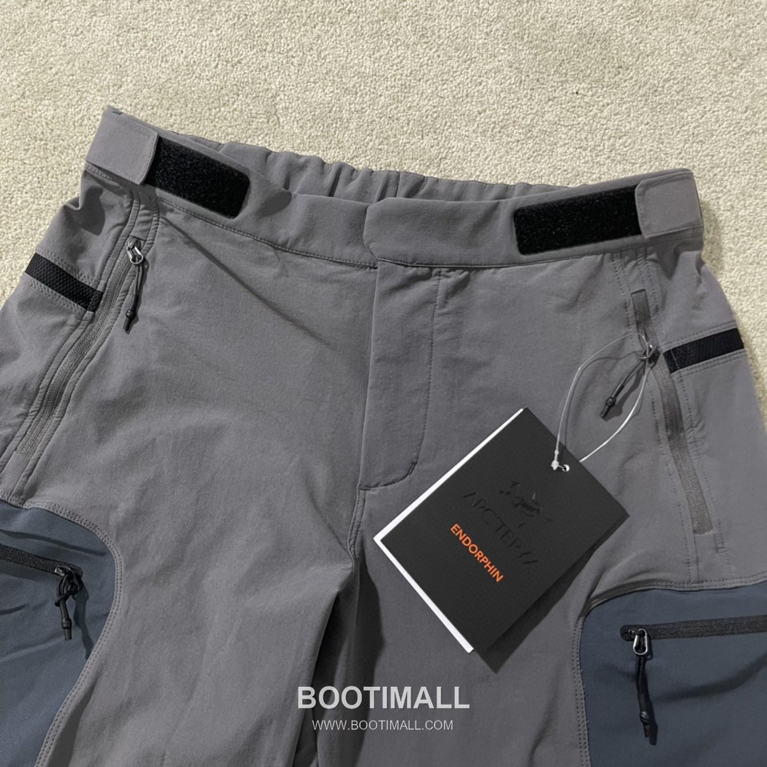 Arc’teryx System-A SS25 Nylon Blend Four-Way Stretch Water-Repellent Cargo Shorts 아크테릭스 시스템에이 SS25 나일론 혼방 4방향 스트레치 발수 카고 쇼츠 11