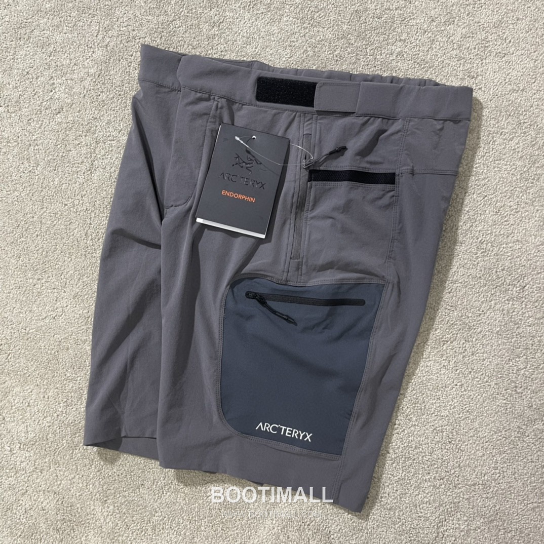 Arc’teryx System-A SS25 Nylon Blend Four-Way Stretch Water-Repellent Cargo Shorts 아크테릭스 시스템에이 SS25 나일론 혼방 4방향 스트레치 발수 카고 쇼츠 18