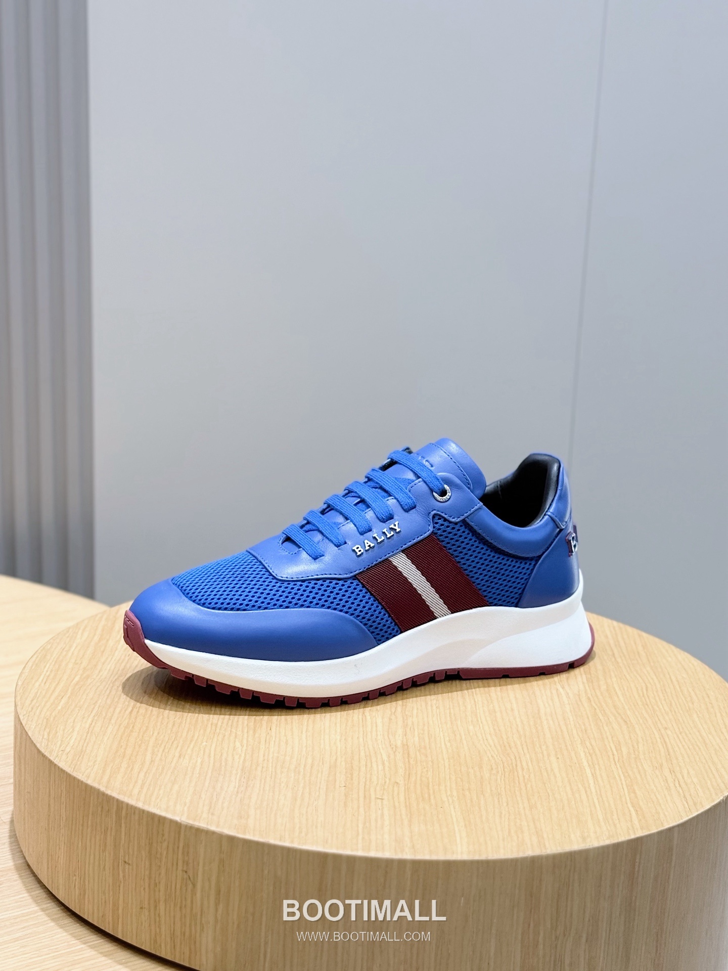 Bally Outline Calfskin Leather Low Sneakers with Stripe Logo Detail 발리 아웃라인 카프스킨 레더 로우 스니커즈 스트라이프 로고 디테일 3cm 2