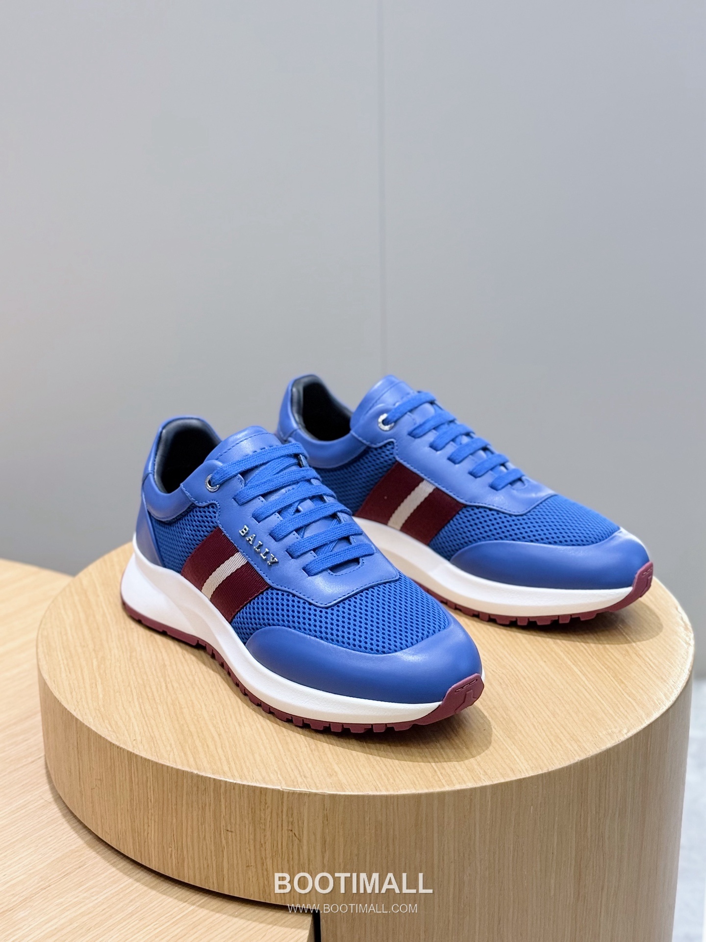 Bally Outline Calfskin Leather Low Sneakers with Stripe Logo Detail 발리 아웃라인 카프스킨 레더 로우 스니커즈 스트라이프 로고 디테일 3cm 3